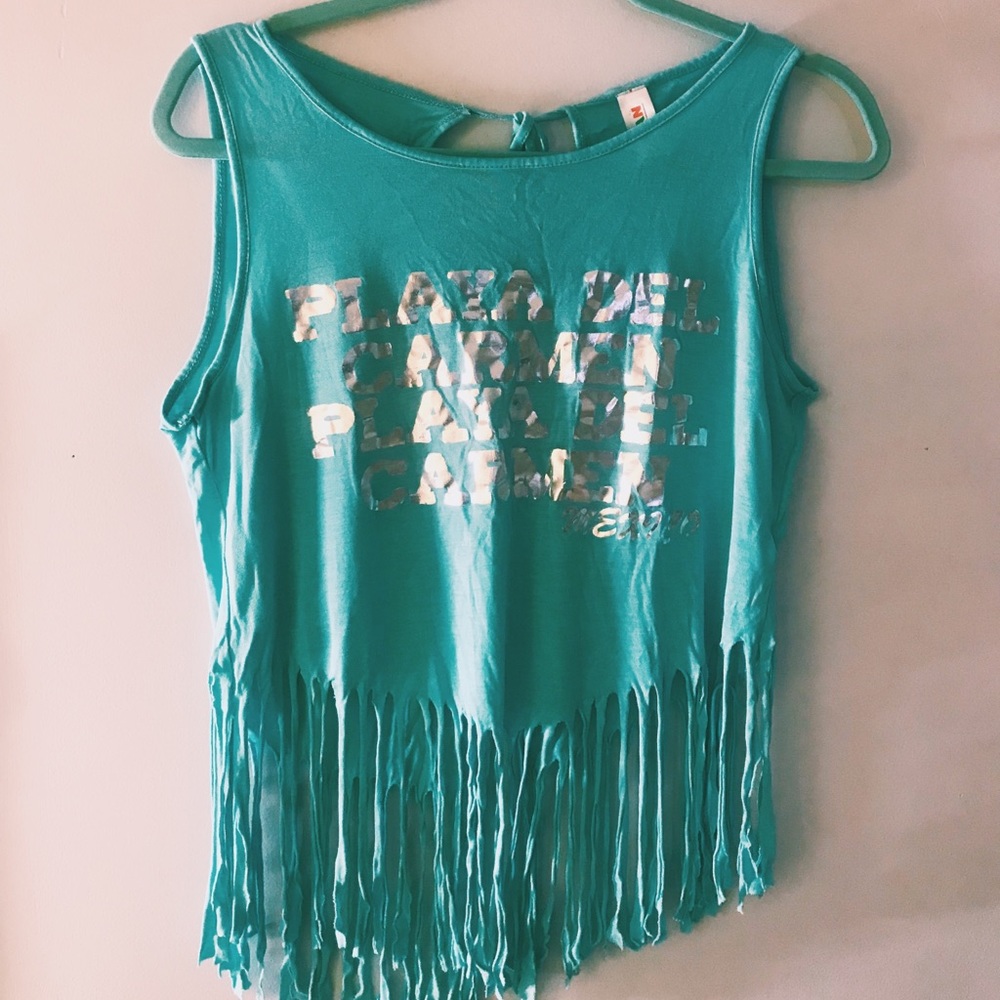 Fringe Crop Top